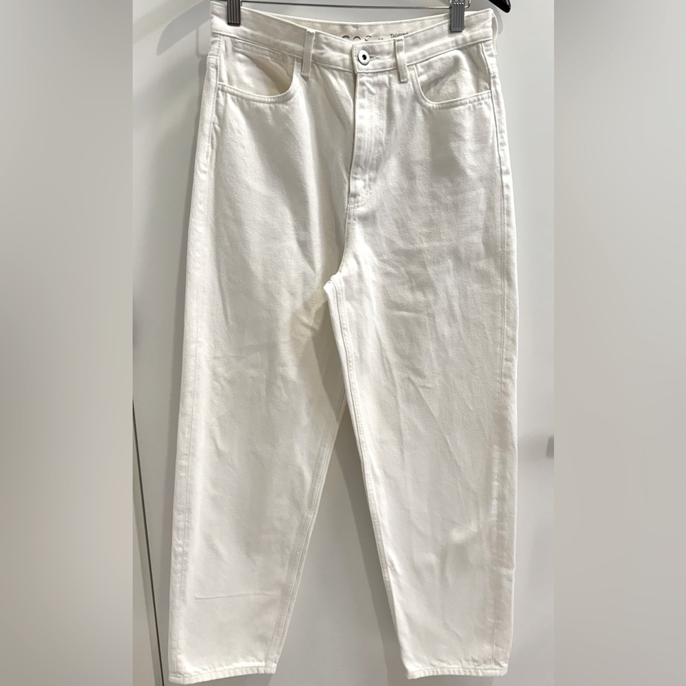 COS High Rise Women’s Jeans in White